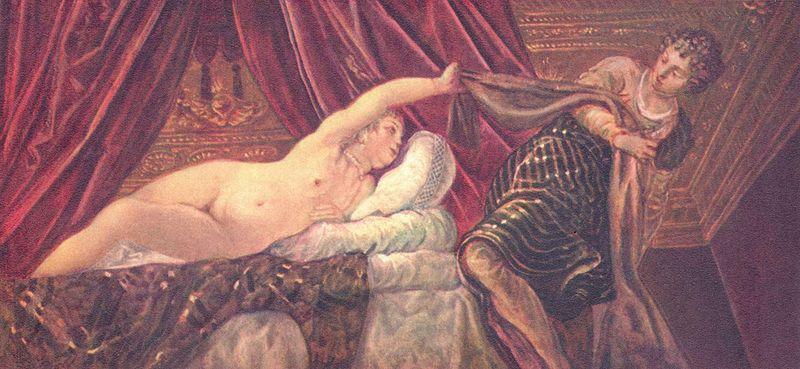 Jacopo Tintoretto Joseph und die Frau des Potiphar oil painting picture